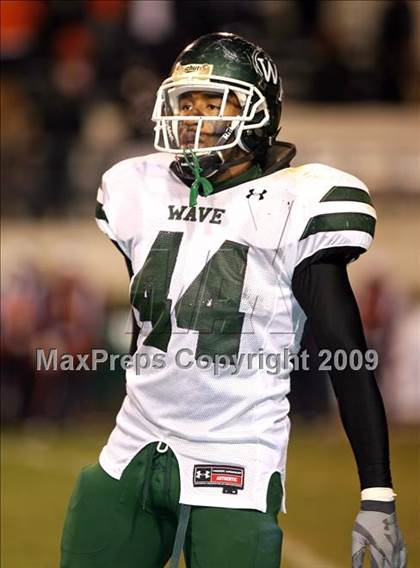 Thumbnail 1 in Wayne County vs. West Point (MHSAA Class 5A Final) photogallery.