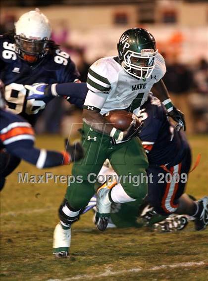 Thumbnail 1 in Wayne County vs. West Point (MHSAA Class 5A Final) photogallery.