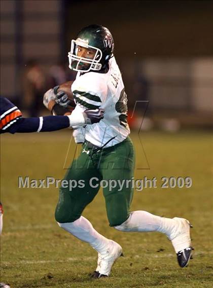 Thumbnail 1 in Wayne County vs. West Point (MHSAA Class 5A Final) photogallery.