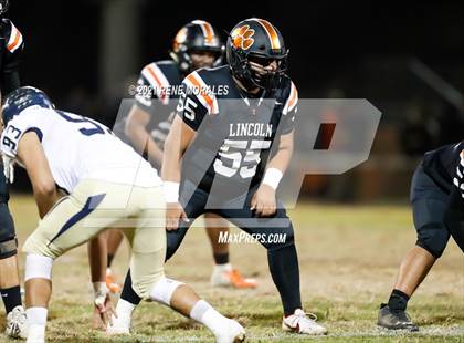 Thumbnail 1 in Birmingham vs Lincoln (CIF LACS Round 1 Open Division Playoff) photogallery.
