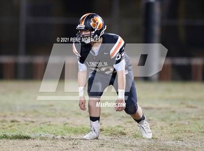 Thumbnail 1 in Birmingham vs Lincoln (CIF LACS Round 1 Open Division Playoff) photogallery.