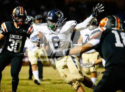 Thumbnail 3 in Birmingham vs Lincoln (CIF LACS Round 1 Open Division Playoff) photogallery.