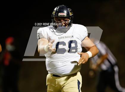 Thumbnail 2 in Birmingham vs Lincoln (CIF LACS Round 1 Open Division Playoff) photogallery.