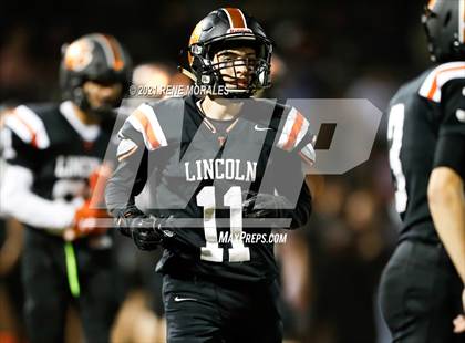 Thumbnail 3 in Birmingham vs Lincoln (CIF LACS Round 1 Open Division Playoff) photogallery.