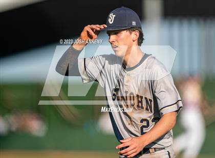 Thumbnail 1 in St. John vs. Ascension Catholic (LHSAA Division IV Select Round 2) photogallery.