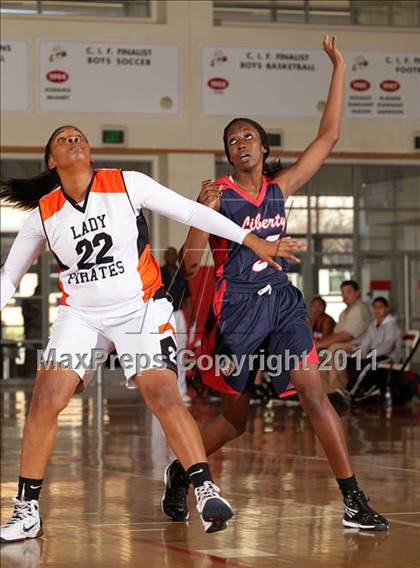Thumbnail 2 in Pittsburg vs. Liberty (West Coast Holiday Classic) photogallery.