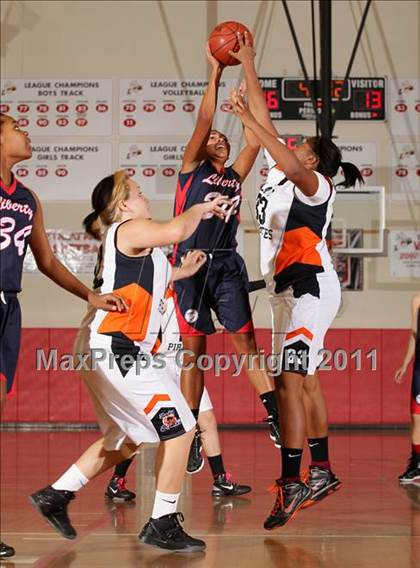 Thumbnail 2 in Pittsburg vs. Liberty (West Coast Holiday Classic) photogallery.