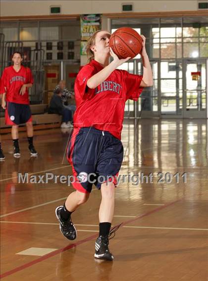 Thumbnail 3 in Pittsburg vs. Liberty (West Coast Holiday Classic) photogallery.