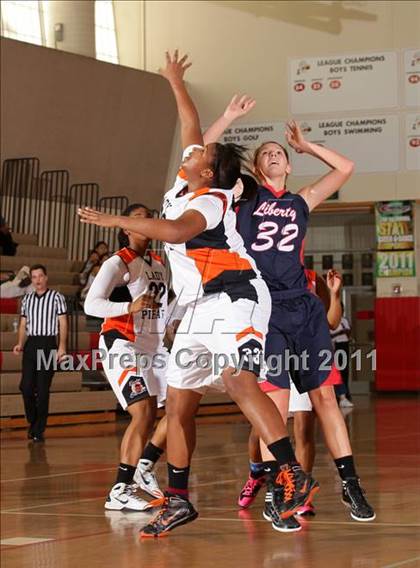 Thumbnail 1 in Pittsburg vs. Liberty (West Coast Holiday Classic) photogallery.