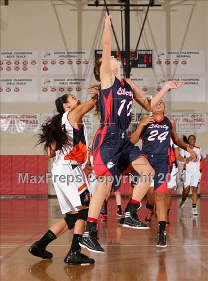 Thumbnail 3 in Pittsburg vs. Liberty (West Coast Holiday Classic) photogallery.