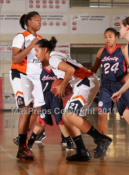 Thumbnail 3 in Pittsburg vs. Liberty (West Coast Holiday Classic) photogallery.