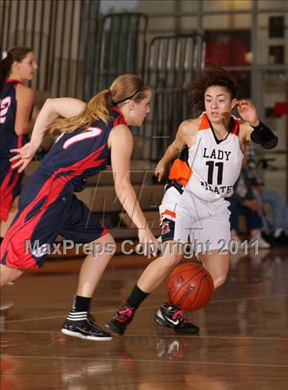 Thumbnail 2 in Pittsburg vs. Liberty (West Coast Holiday Classic) photogallery.