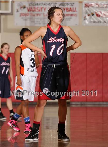Thumbnail 3 in Pittsburg vs. Liberty (West Coast Holiday Classic) photogallery.