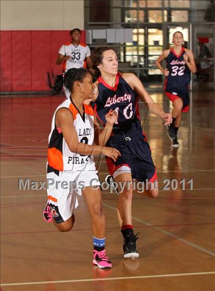 Thumbnail 1 in Pittsburg vs. Liberty (West Coast Holiday Classic) photogallery.