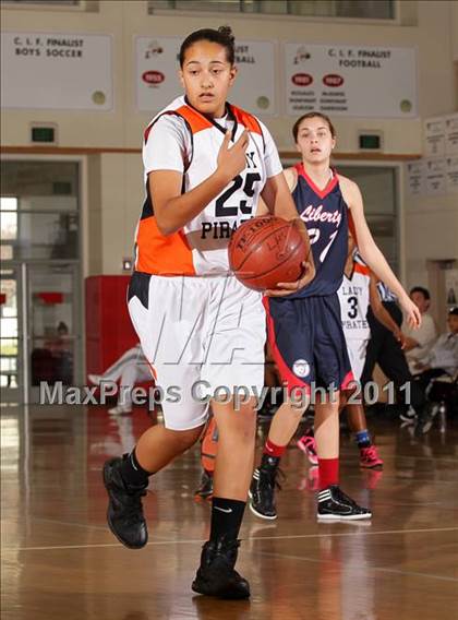 Thumbnail 2 in Pittsburg vs. Liberty (West Coast Holiday Classic) photogallery.