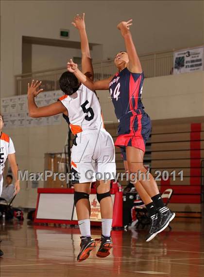 Thumbnail 3 in Pittsburg vs. Liberty (West Coast Holiday Classic) photogallery.