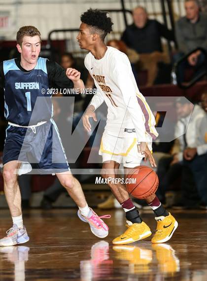 Thumbnail 3 in Suffern vs Mount Vernon (Section 1 Class AA Quarter Final) photogallery.