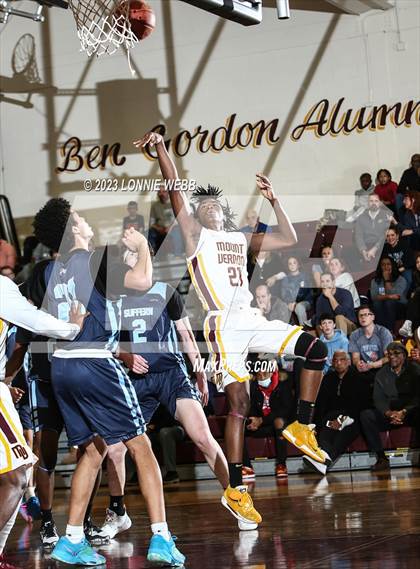 Thumbnail 2 in Suffern vs Mount Vernon (Section 1 Class AA Quarter Final) photogallery.