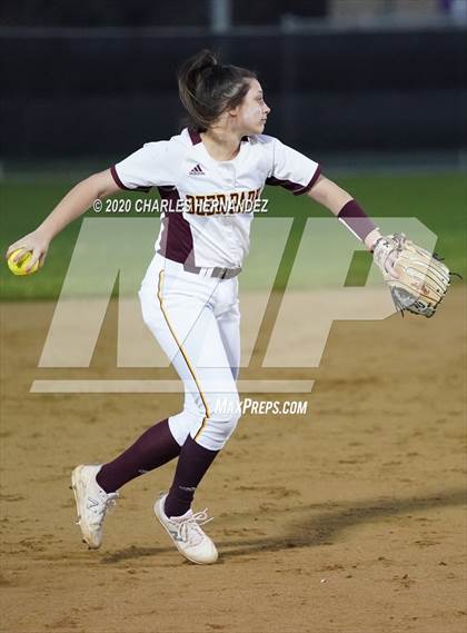 Thumbnail 2 in Deer Park @ College Station (NFCA Texas High School Leadoff Classic) photogallery.