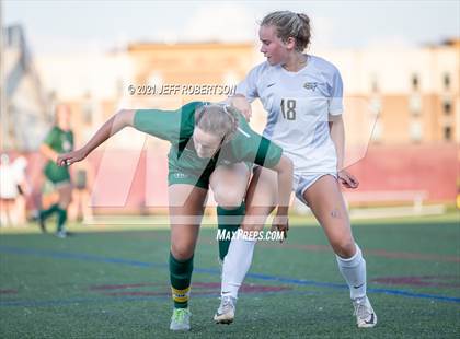 Thumbnail 2 in Forest Hills Central vs Hudsonville (MHSAA D1 Region 1 Finals) photogallery.