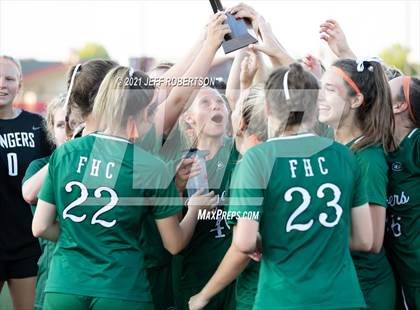 Thumbnail 2 in Forest Hills Central vs Hudsonville (MHSAA D1 Region 1 Finals) photogallery.