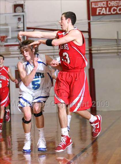 Thumbnail 2 in Isle of Wight Academy vs. Atlantic Shores Christian (Metro Conference Final) photogallery.