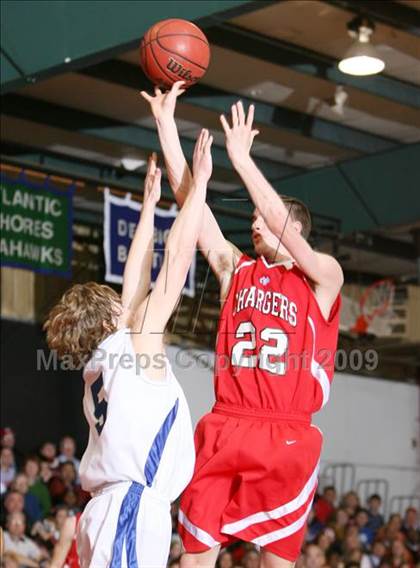 Thumbnail 2 in Isle of Wight Academy vs. Atlantic Shores Christian (Metro Conference Final) photogallery.