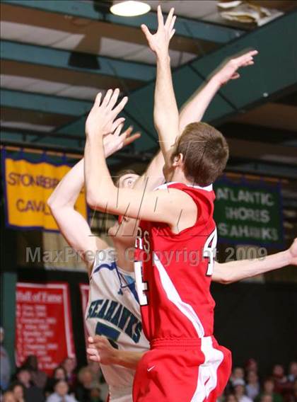Thumbnail 2 in Isle of Wight Academy vs. Atlantic Shores Christian (Metro Conference Final) photogallery.