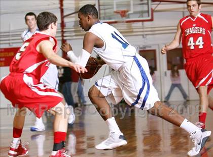 Thumbnail 2 in Isle of Wight Academy vs. Atlantic Shores Christian (Metro Conference Final) photogallery.