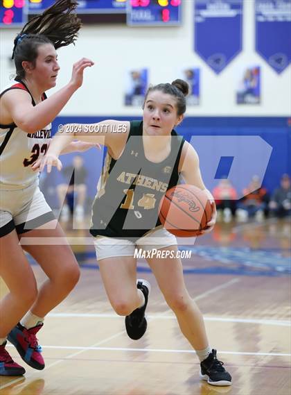 Thumbnail 3 in Athens vs. Circleville (OHSAA D2 District Semifinal) photogallery.