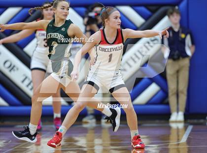 Thumbnail 1 in Athens vs. Circleville (OHSAA D2 District Semifinal) photogallery.