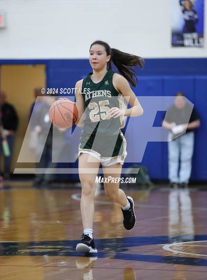 Thumbnail 2 in Athens vs. Circleville (OHSAA D2 District Semifinal) photogallery.