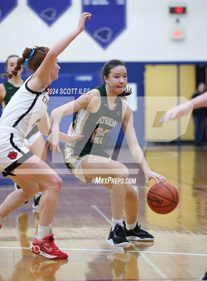 Thumbnail 2 in Athens vs. Circleville (OHSAA D2 District Semifinal) photogallery.