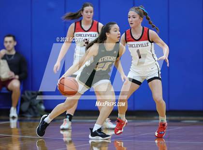 Thumbnail 3 in Athens vs. Circleville (OHSAA D2 District Semifinal) photogallery.