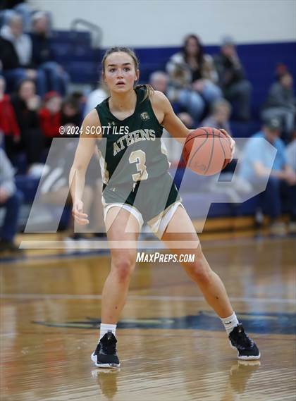 Thumbnail 1 in Athens vs. Circleville (OHSAA D2 District Semifinal) photogallery.