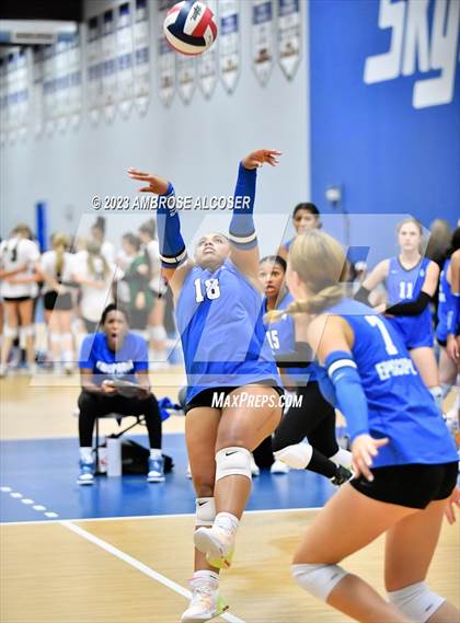 Thumbnail 3 in Rosehill Christian vs. Episcopal (Houston Open Tournament) photogallery.