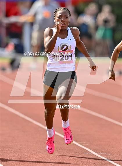 Thumbnail 2 in IHSAA Finals (100 Meter)  photogallery.