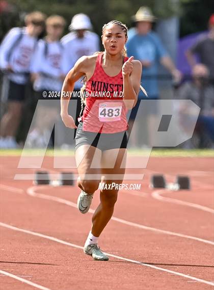 Thumbnail 1 in IHSAA Finals (100 Meter)  photogallery.