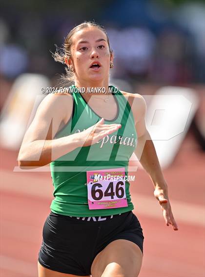 Thumbnail 1 in IHSAA Finals (100 Meter)  photogallery.