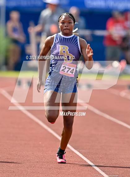 Thumbnail 2 in IHSAA Finals (100 Meter)  photogallery.
