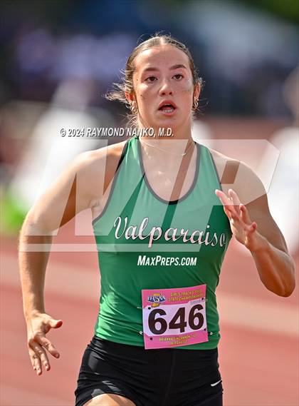 Thumbnail 3 in IHSAA Finals (100 Meter)  photogallery.
