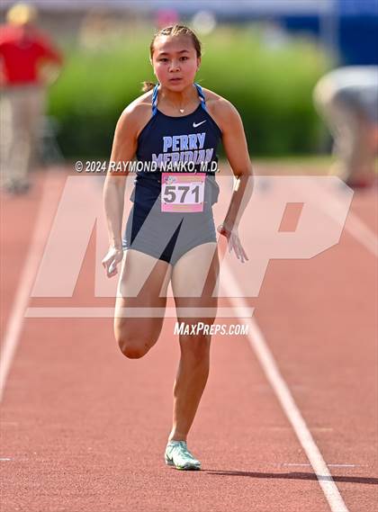 Thumbnail 1 in IHSAA Finals (100 Meter)  photogallery.