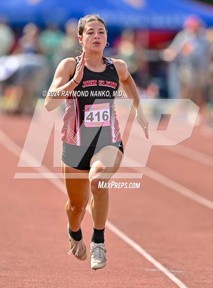 Thumbnail 3 in IHSAA Finals (100 Meter)  photogallery.