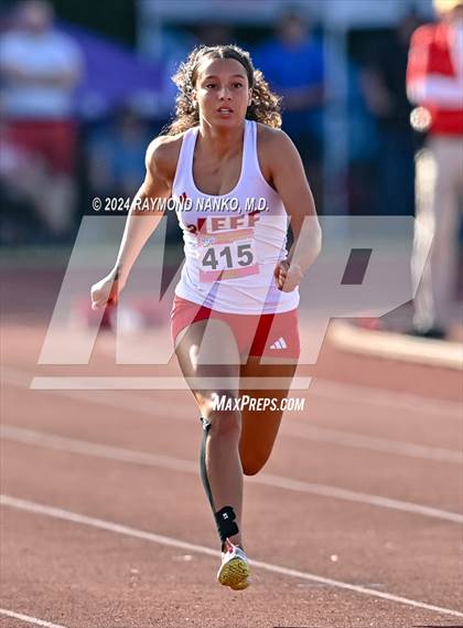 Thumbnail 1 in IHSAA Finals (100 Meter)  photogallery.