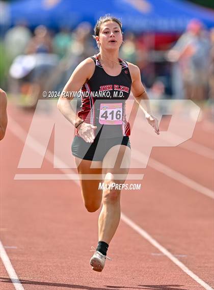 Thumbnail 2 in IHSAA Finals (100 Meter)  photogallery.