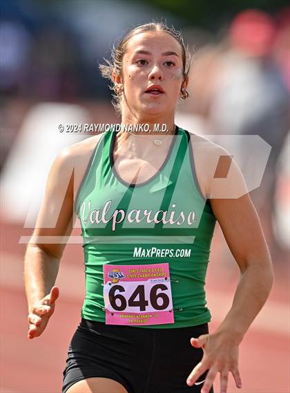 Thumbnail 2 in IHSAA Finals (100 Meter)  photogallery.