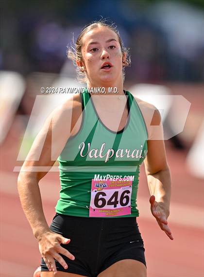 Thumbnail 2 in IHSAA Finals (100 Meter)  photogallery.