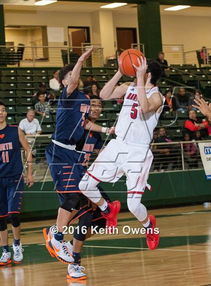 Thumbnail 1 in McKinney North vs. Marcus (Prosper Tournament) photogallery.