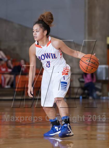 Thumbnail 2 in Bowie vs. Duncanville (UIL 5A Region 1 Semifinal Playoff) photogallery.