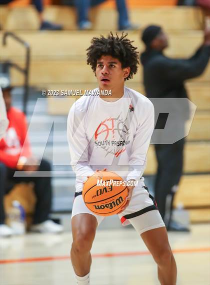 Thumbnail 3 in South Pasadena vs Jordan (So Cal Christmas Classic) photogallery.